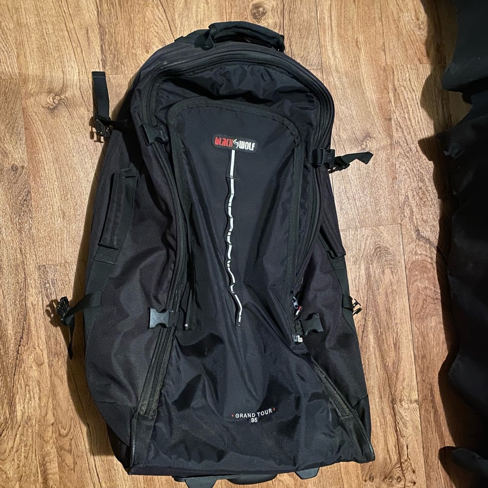 90L BlackWolf Grand Tour 85 backpack travel bag